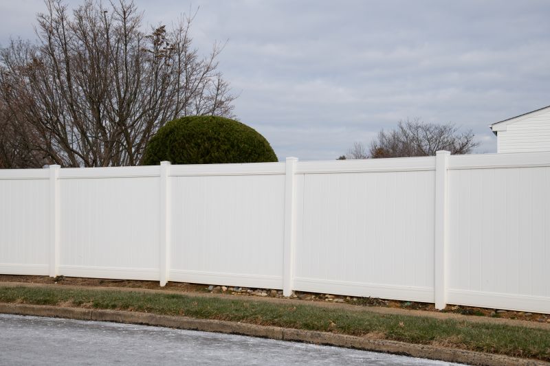 Vinyl Horse Fence Installation